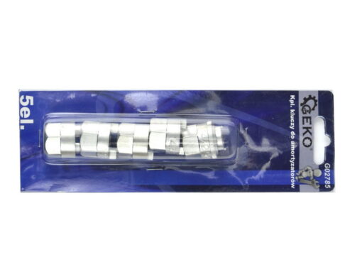 Amortisaatorivõtmete komplekt 5tk. Amortisaatori mutrivõtmete kompl VW/Audi/MB 5osa
