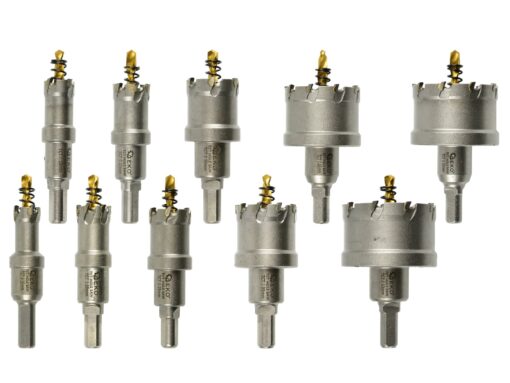 Augusaagide komplekt metallile 10tk 16-53mm Augusaagide komplekt metallile 10tk 16-53mm