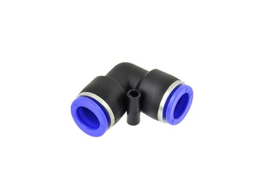 Automaatne vooliku kiirühendus, L-tüüp 8mm Pneumo torude kiirühendus PU/PE nurk 8mm