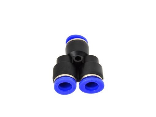 Automaatne vooliku kiirühendus, Y-tüüp 10mm Pneumo torude kiirühendus - kolmik Y - 10mm