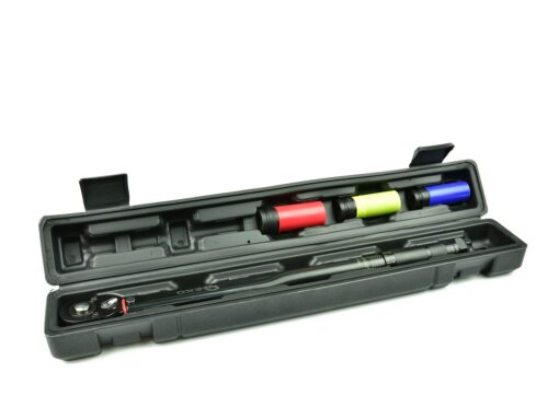 Dünamomeetriline võti 1/2" 28-210Nm + 3 padrunit Dünamomeetriline võti 1/2" 28-210Nm + 3 padrunit