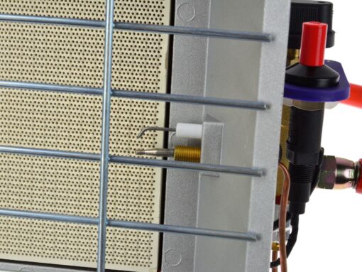 Gaasikiirgur - päike GEKO 3600 PIEZO süütega Gaasisoojendi 2300-4600 W piezo süütega