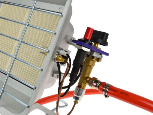 Gaasikiirgur - päike GEKO 3600 PIEZO süütega Gaasisoojendi 2300-4600 W piezo süütega