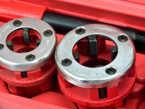 Hüdrauliline keermestaja 5 el. 3/8"-1,1/4"