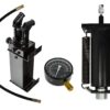 Hüdraulilise pressi komplekt 50T, pump, silinder ja manomeeter
