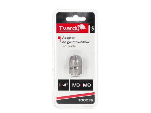 Keermepuuri adapter 1/4" M3-M8 CrV