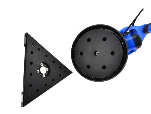 Kipsilihvija "kaelkirjak" 225mm LED + kolmnurkne pea