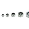 Kontramutrite komplekt nailonrõngaga, 146-osaline Mutrite komplekt (nylock) M4-M12