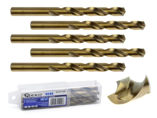 Koobaltpuur metallile HSS 12 mm HSS puur 12 mm metallile. 5tk-G37120-1