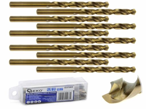Koobaltpuur metallile HSS 6,5 mm HSS puur 6.5 mm metallile. 10tk-G37065-1