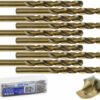 Koobaltpuur metallile HSS 8,5 mm HSS puur 7.5 mm metallile. 10tk-G37085-1