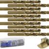 Koobaltpuur metallile HSS 9 mm HSS puur 9 mm metallile. 10tk-G37090-1