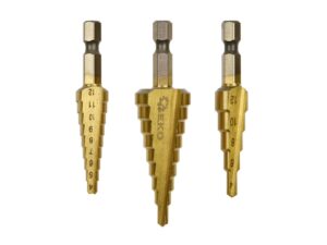 Koonuspuuride komplekt 1/4" Hex 3-osaline (3-12, 4-12, 4-20mm)