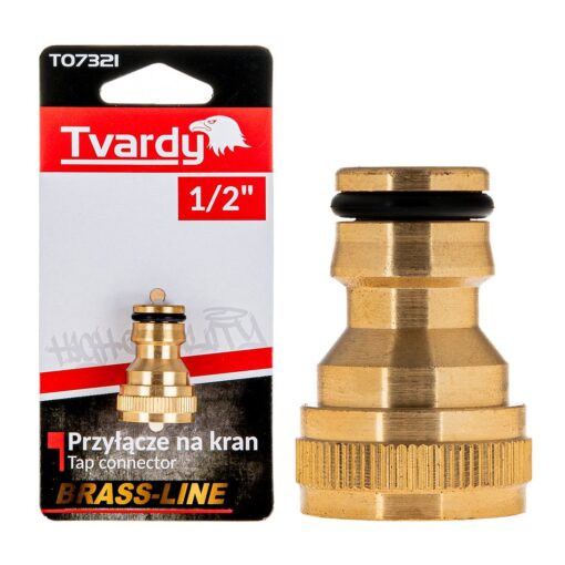 Kraaniliitmik 1/2" messing