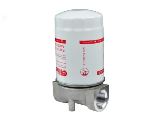 Õli ja kütusefilter. 1" ühendused - flow 56l/min max. 3.4bar