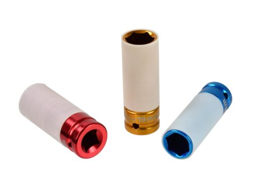 Löökpadrunite komplekt valuvelgedele, 3-osaline (17, 19, 21 mm) Valuvelje padrun 17mm 19mm 21mm