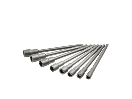 Magnetiliste pikendatud padrunite komplekt kruvikeerajale 6-13mm 8tk