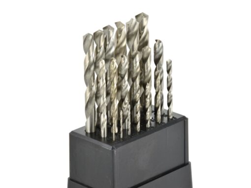 Metallipuuride komplekt HSS 1-10mm 19-osaline