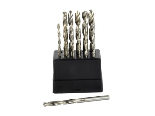 Metallipuuride komplekt HSS 1-10mm 19-osaline