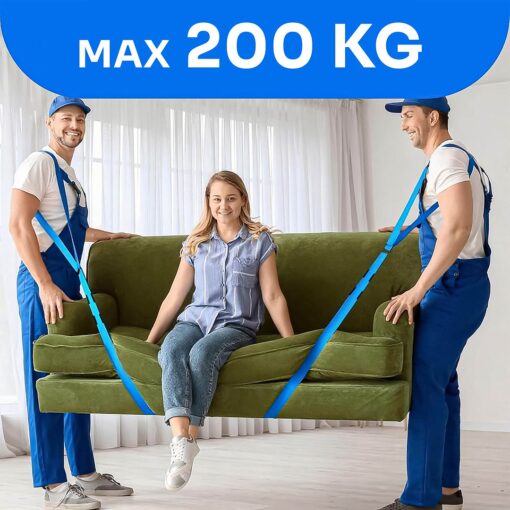Mööbli kandmise transpordirihmad rakmetega 2,9m/270kg