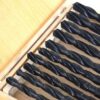 Morsekoonusega puuride komplekt MK2 14.5-23mm 10-osaline