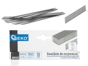 Naelad klambripüstolile 1.2x2.0mm 10mm 1000tk