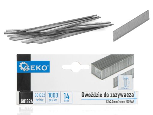 Naelad klambripüstolile 1.2x2.0mm 14mm 1000tk