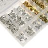 Neetmutrite komplekt alumiinium/teras, 300-osaline Neetmutrite komplekt alumiinium ja teras M3-M10 300 osa