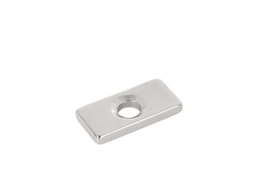 Neodüümmagnet kruviauguga 20x10x3mm Neodüümmagnet kruviauguga 20x10x3mm
