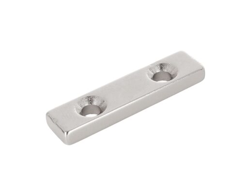 Neodüümmagnetid kruviaukudega 40x10x5mm 2tk