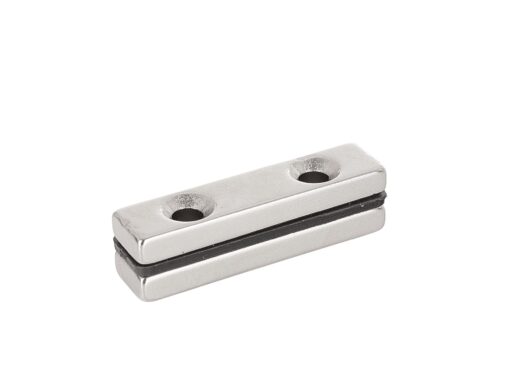 Neodüümmagnetid kruviaukudega 40x10x5mm 2tk