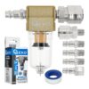 Õhufilter-veeseparaator 1/4" kiirühendustega Õhufilter-veeseparaator 1/4" kiirühendustega