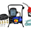 Õlipump - mini tankla, metallist otsikuga Diiselkütuse, õli pump, lugejaga. 230V AC (1025)