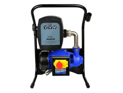 Õlipump - mini tankla, metallist otsikuga Diiselkütuse, õli pump, lugejaga. 230V AC (1025)