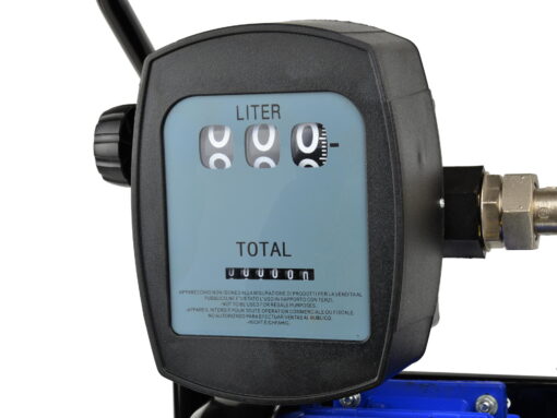 Õlipump - mini tankla, metallist otsikuga Diiselkütuse, õli pump, lugejaga. 230V AC (1025)