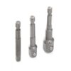 Padruniadapterite komplekt kruvikeerajale 1/4", 3/8", 1/2" Padruniadapterite komplekt kruvikeerajale 1/4", 3/8", 1/2"