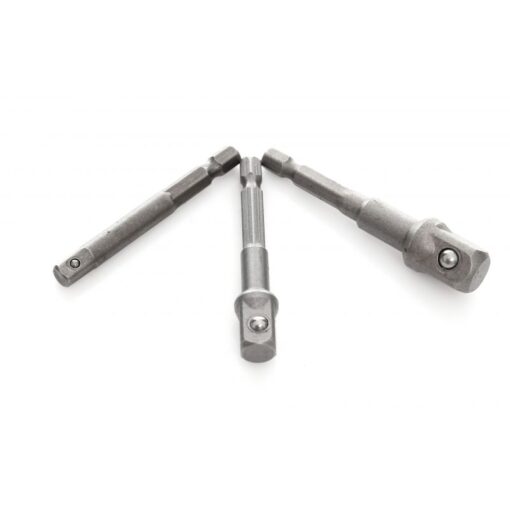 Padruniadapterite komplekt kruvikeerajale 1/4", 3/8", 1/2" Padruniadapterite komplekt kruvikeerajale 1/4", 3/8", 1/2"