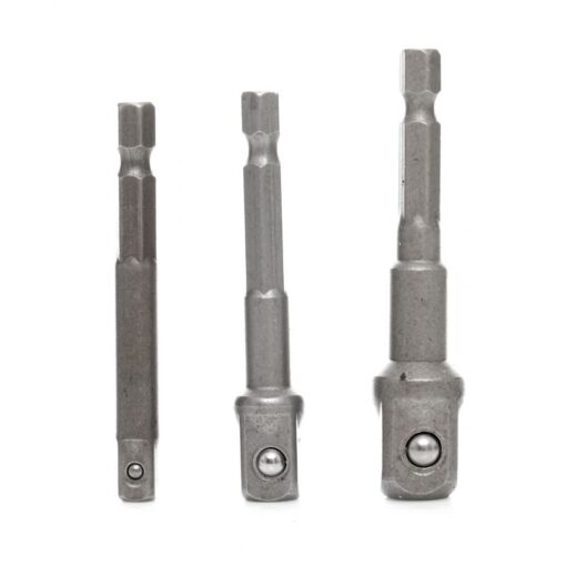 Padruniadapterite komplekt kruvikeerajale 1/4", 3/8", 1/2" Padruniadapterite komplekt kruvikeerajale 1/4", 3/8", 1/2"