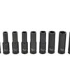 Pikad löökpadrunid 1/2", 10-32mm, 16-osaline komplekt Sisaldab:.