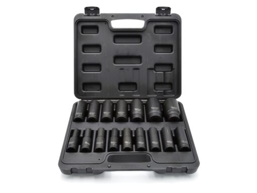 Pikad löökpadrunid 1/2", 10-32mm, 16-osaline komplekt Padrunid (1/2) pikkusega 78mm. Padrunikomplekt 16osa.