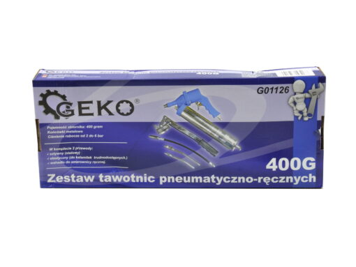 Pneumaatilis-manuaalne määrdeprits Pneumaatiline määrdeprits 2in1 400ml.