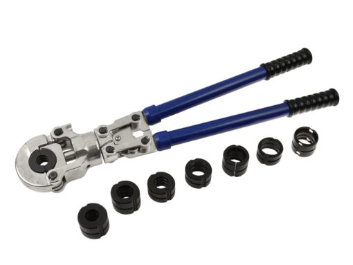 Presstangid PEX-AL-PEX torudele 16-32mm + 8 matriitsi Presstangid PEX-AL-PEX torudele 16-32mm + 8 matriitsi