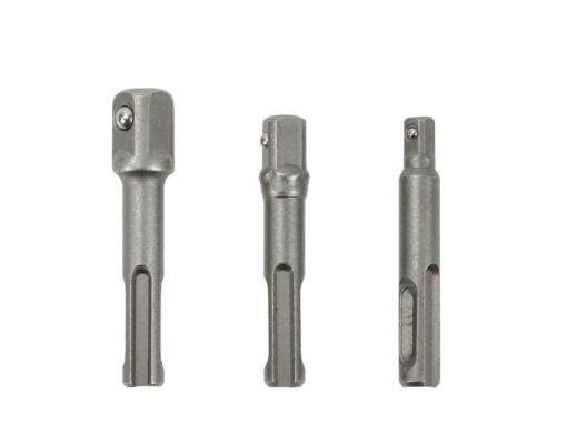 SDS PLUS adapterite komplekt padrunitele, 3-osaline