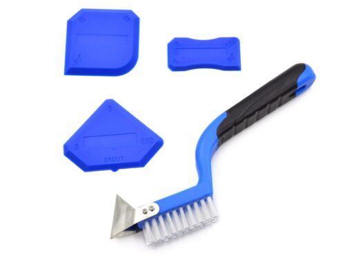 Silikoonispaatlite komplekt 3tk Silikooni spaatlid harjaga 4el-G30143-1