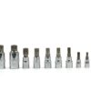 Spline otsikute komplekt 1/4" 3/8" 1/2" M4-M18 10el.