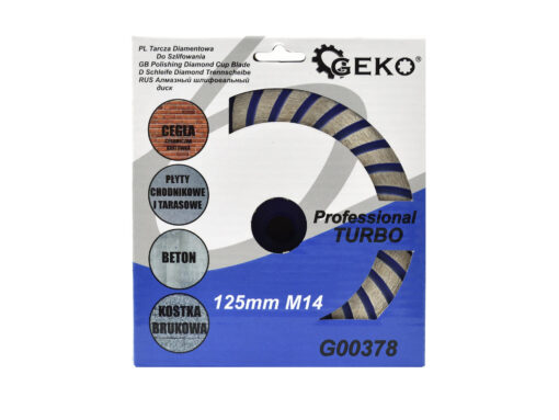 Teemant-lihvketas Turbo 125mm M14 Teemant-lihvketas Turbo 125mm M14
