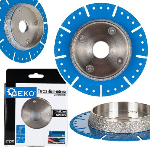 Teemantketas PVC torude lõikamiseks ja faasimiseks 125mm