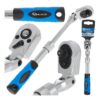 Teleskoopnarre murtava peaga 1/4" 210-278mm 72T CrV Teleskoopnarre murtava peaga 1/4" 210-278mm 72T CrV
