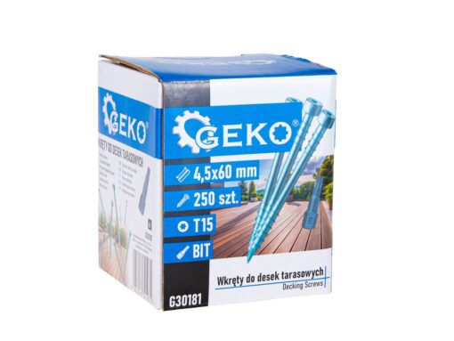 Terrassikruvid 4,5x60mm + otsik T15 Terrassikruvid 4,5x60mm + otsik T15