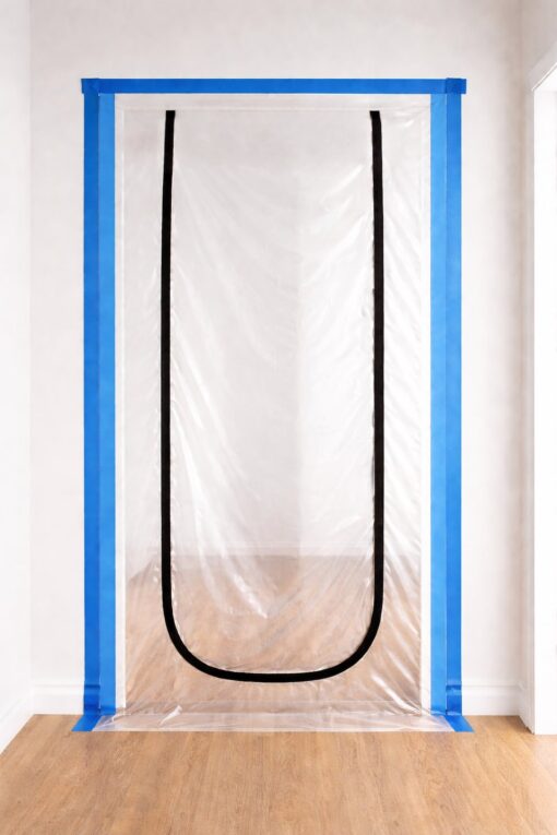 Tolmutõkkekardin uksele 220x120cm tüüp U Tolmutõkkekardin uksele 220x120cm tüüp U